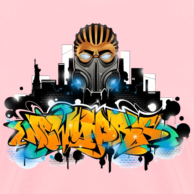 2.ezy - Design for New York Graffiti Color Logo -
