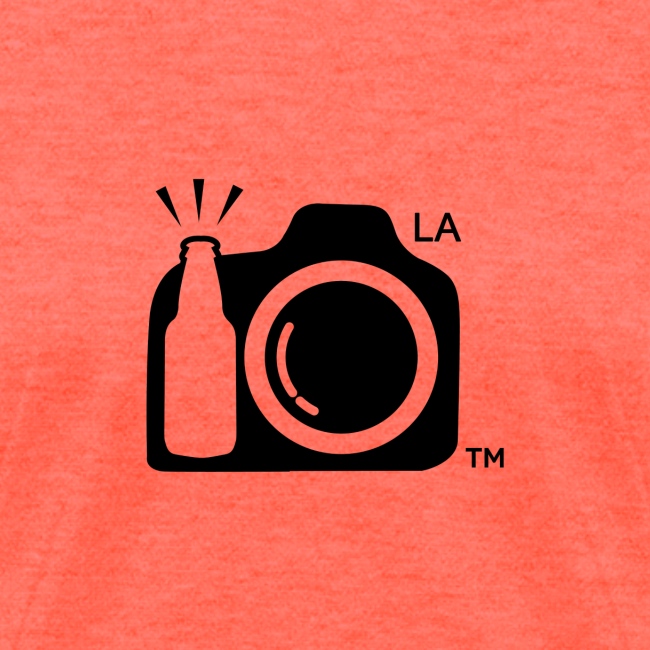 Los Angeles Transparent With Initials BLACK png