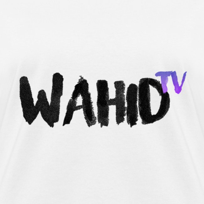 Black WahidTV Text Logo