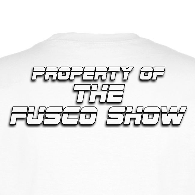 GOOD ONE, TONY! (with Fusco Show back)