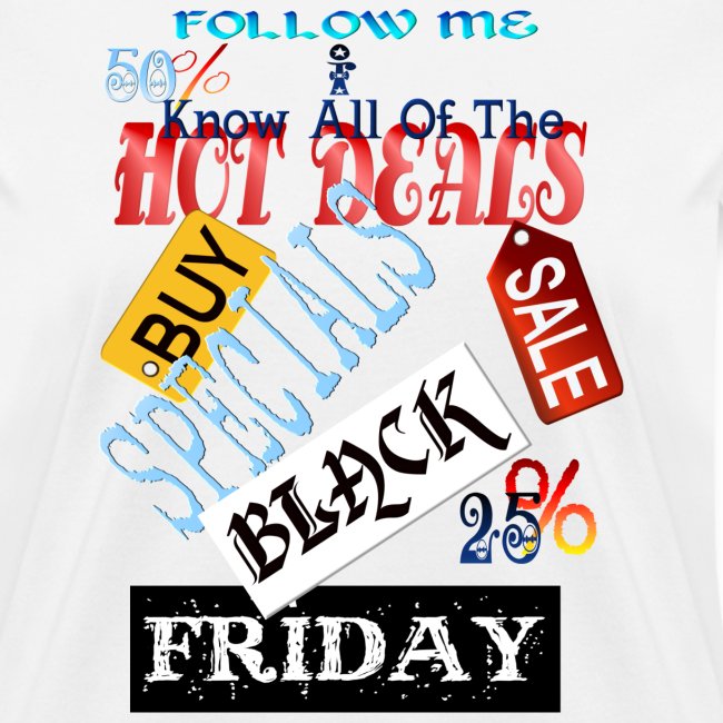 Follow Me-Black Friday