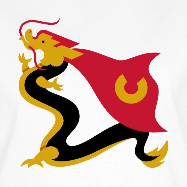 Courage 勇气 Dragon with CAIS Logo