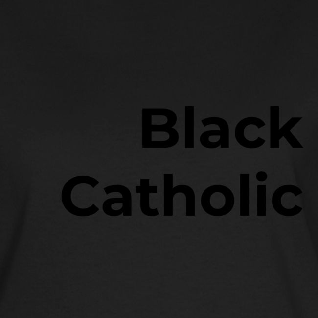 Black Catholic Tee