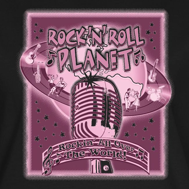 Rock'n'Roll Planet Retro-Cool T-shirt #2