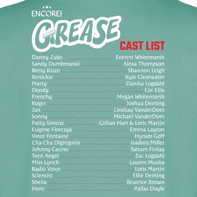 Encore's! Grease
