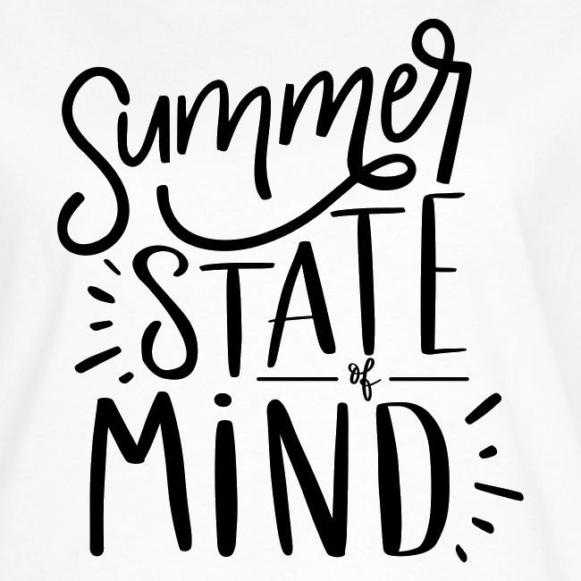 Summer State of Mind Cute Teacher T-shirt