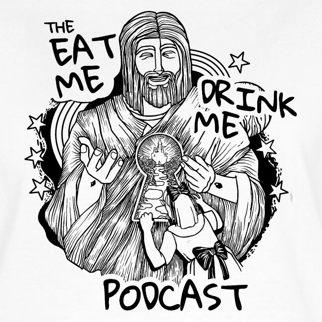 Eat Me Drink Me Podcast revamped logo