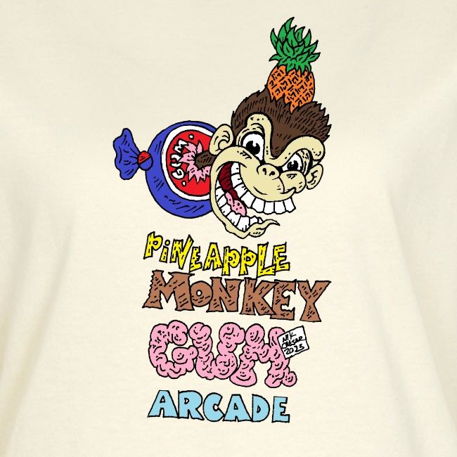 pineapple gum monkey arcade