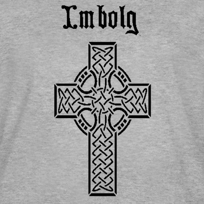Imbolg Black Logo and Cross