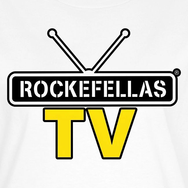 Rockefellas TV Outlined Logo Tee