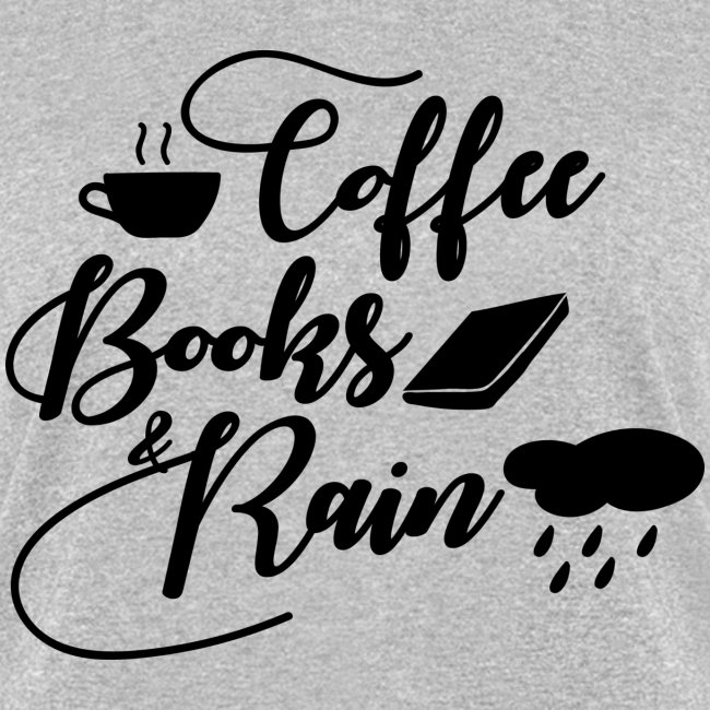 Coffee, Books & Rain T-Shirt