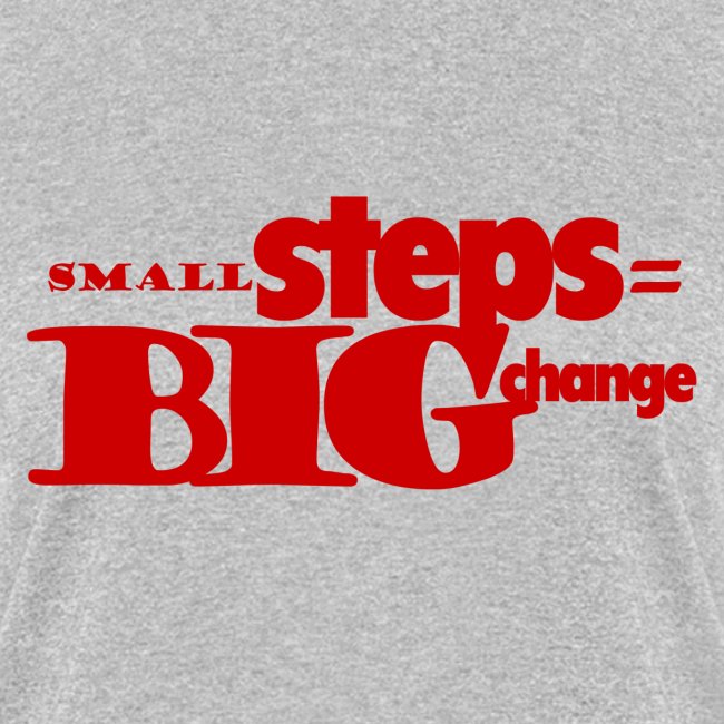 small steps red