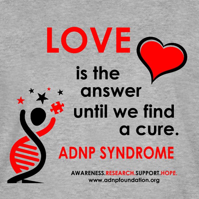 LOVE IS THE ANSWER Red and Black
