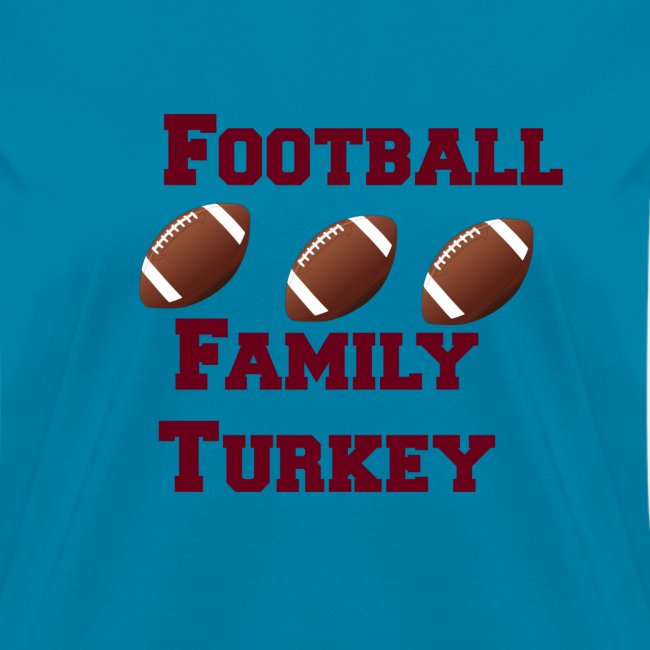 FOOTBALL FAMILY TURKEY TEE