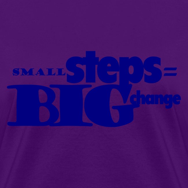 small steps blue
