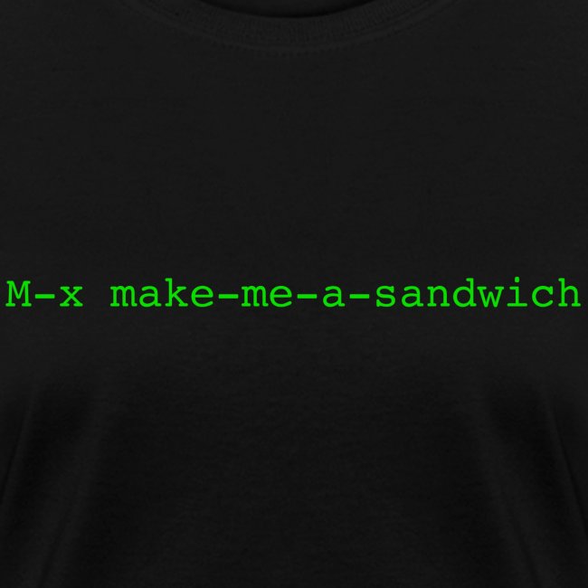 make me a sandwich
