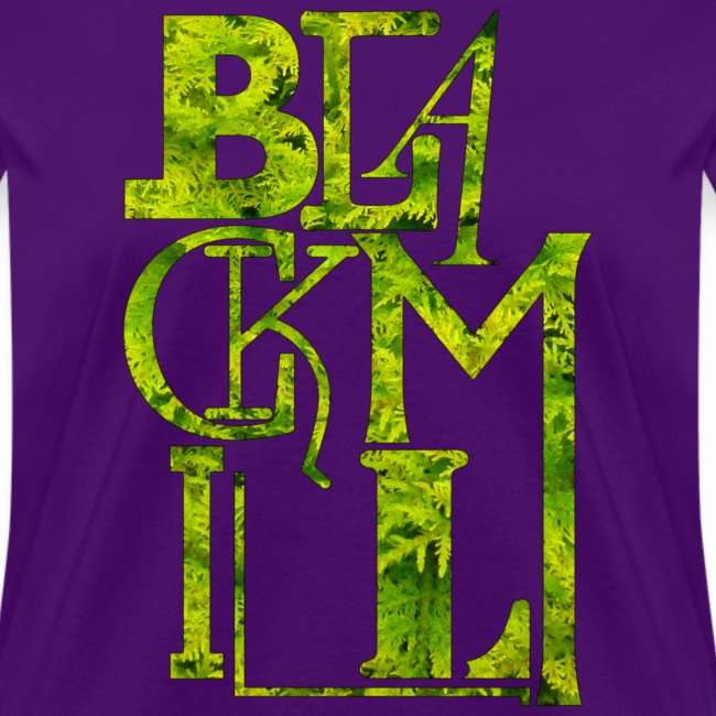 BLACKMILL large Fonts green