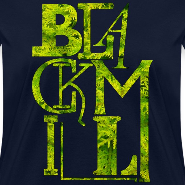 BLACKMILL large Fonts green