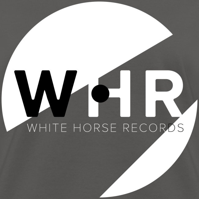 White Horse Records Logo - Black