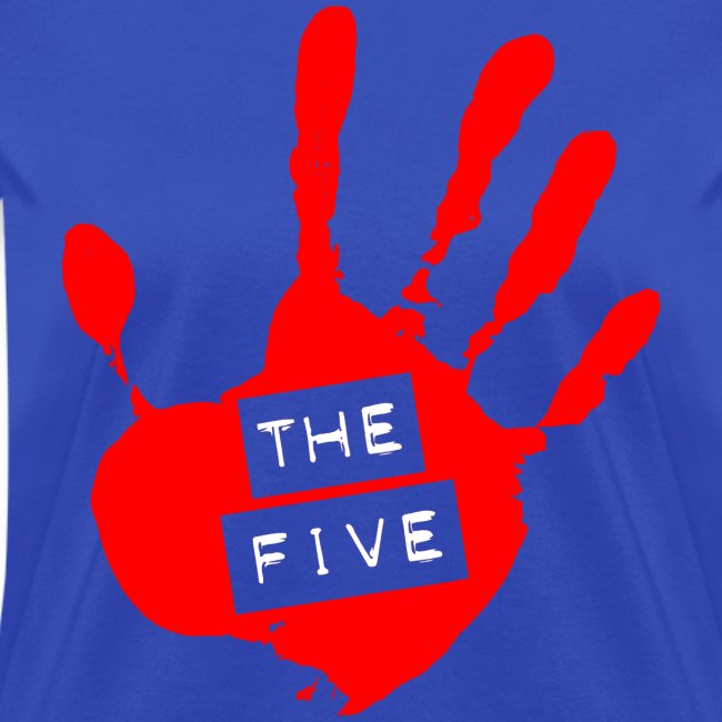 the five logo red on transparent brigh