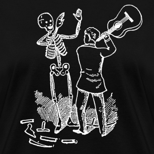 Dying For Bad Music White Print Unbranded - Women's T-Shirt