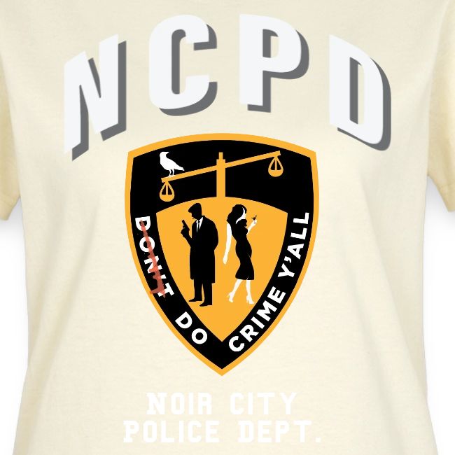 Noir City Police Department shirt