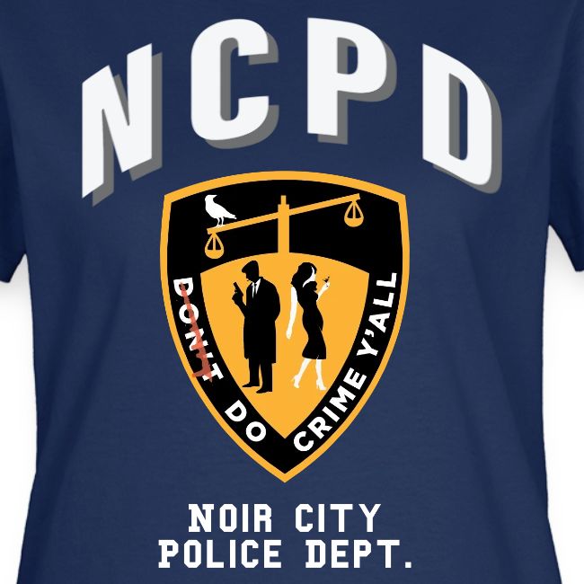 Noir City Police Department shirt