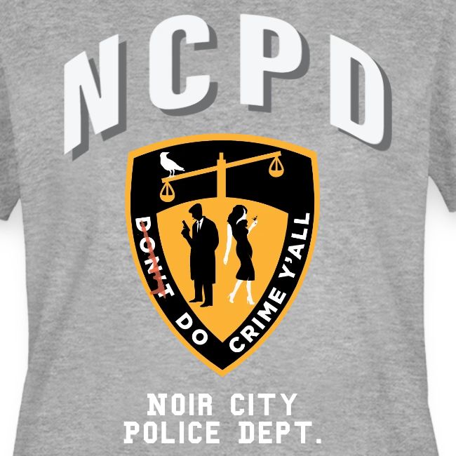 Noir City Police Department shirt