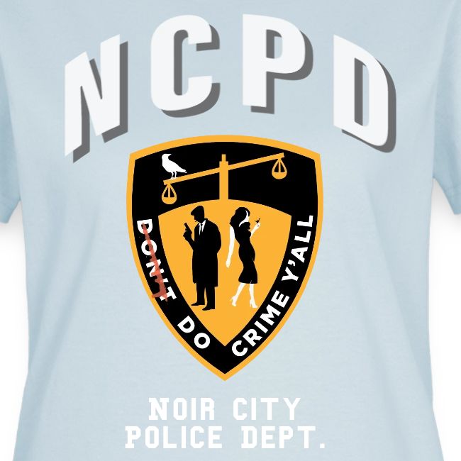 Noir City Police Department shirt