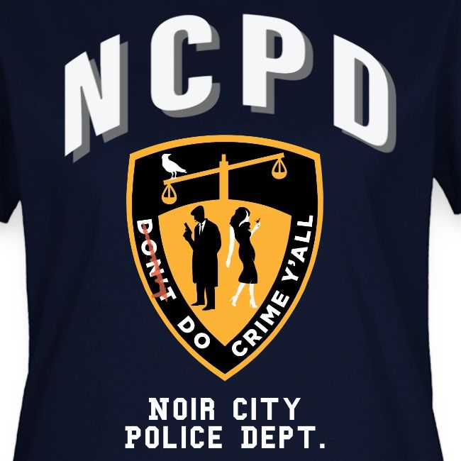 Noir City Police Department shirt