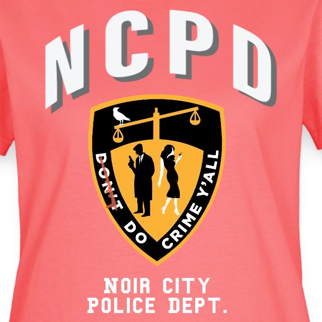 Noir City Police Department shirt