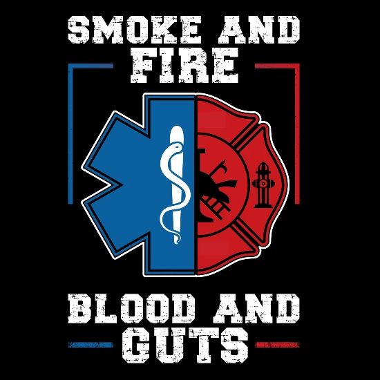 Firefighter Emt Logo Firefighter American Flag Bilder: Stock Fotos