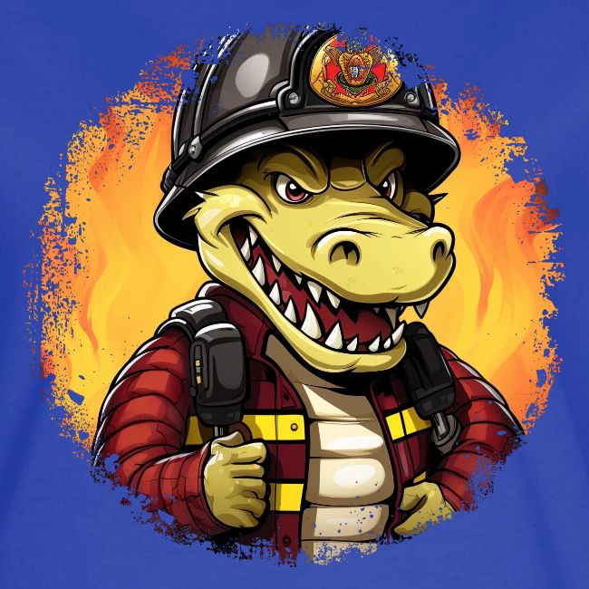 Fireman crocodile