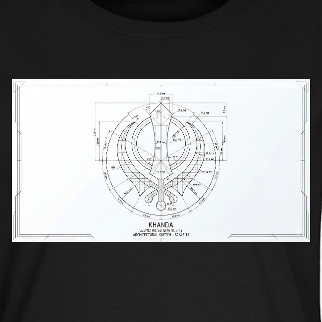 Khanda architectural Drawing