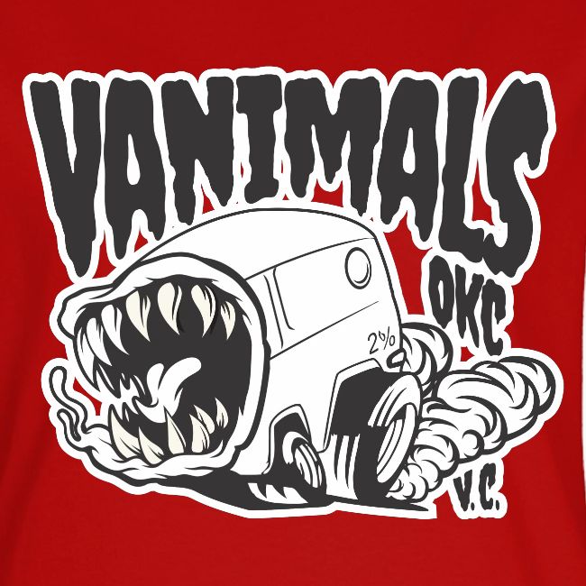 Animal the Vanimal black and white