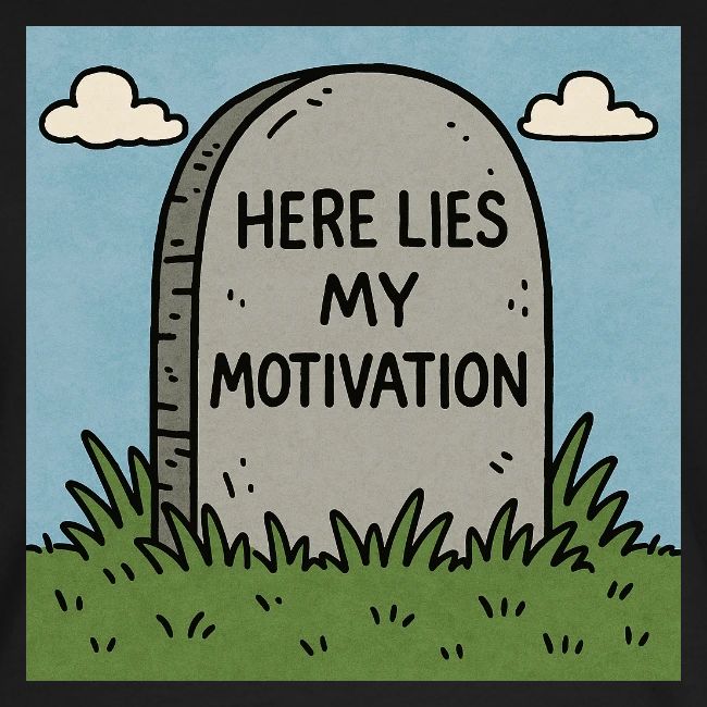 Motivations Cartoon Tombstone