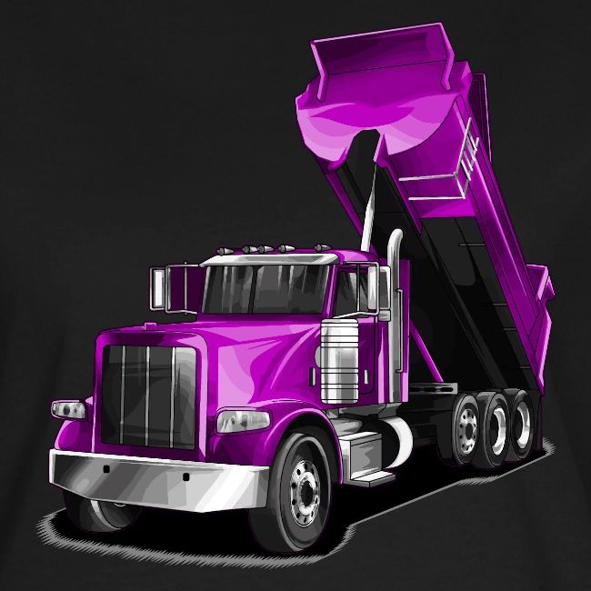 Dump Truck Purple