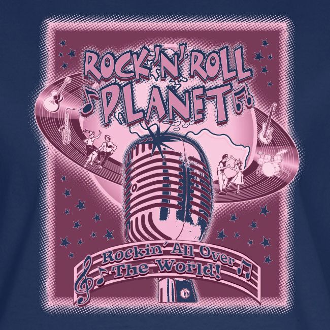 Rock'n'Roll Planet Retro-Cool T-shirt #2