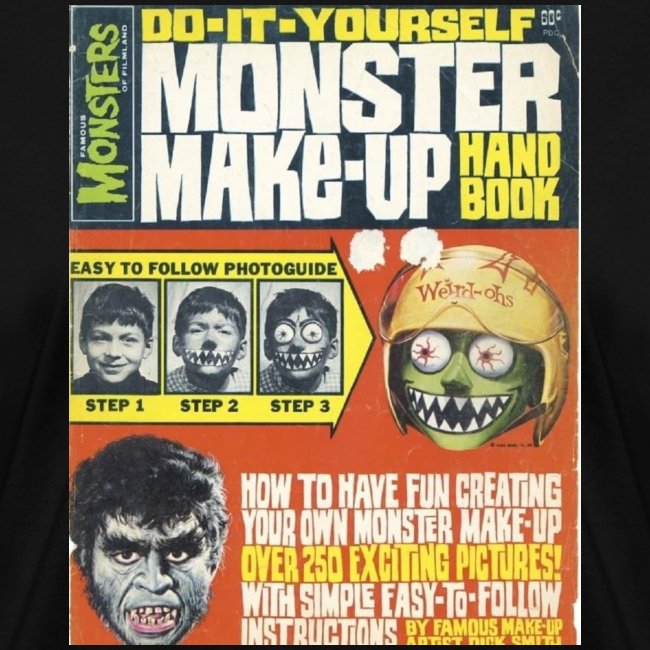 Famous Monsters Make Up Hand Book Ad
