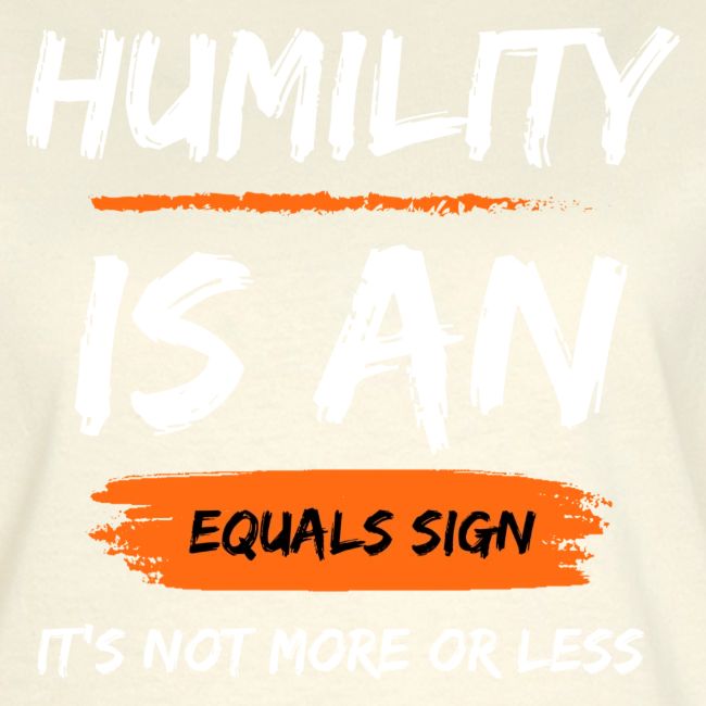 Humility of Equals Signs