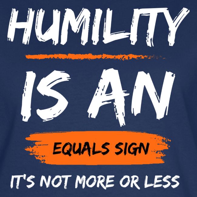 Humility of Equals Signs