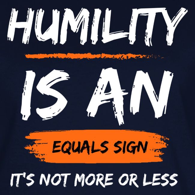 Humility of Equals Signs