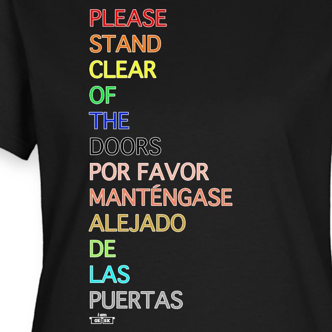 Please Stand Clear (Monorail)