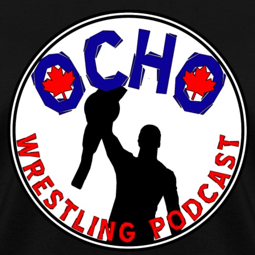 Ocho Wrestling Podcast Logo 01 white background - Women's T-Shirt