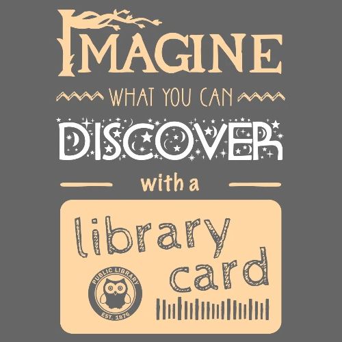 Library Card Sign-up Month - DISCOVER - Women's T-Shirt