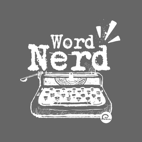 Word Nerd! (white) - Women's T-Shirt