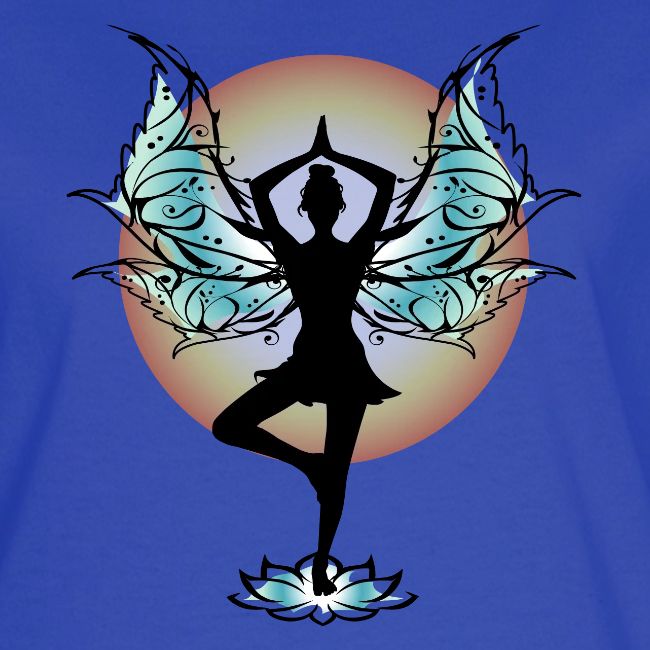 Tree Pose Yoga Fairy