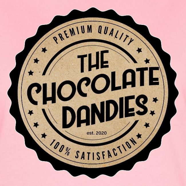 Chocolate Dandies Logo Large White Outline