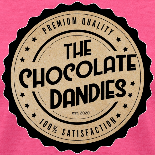 Chocolate Dandies Logo Large White Outline