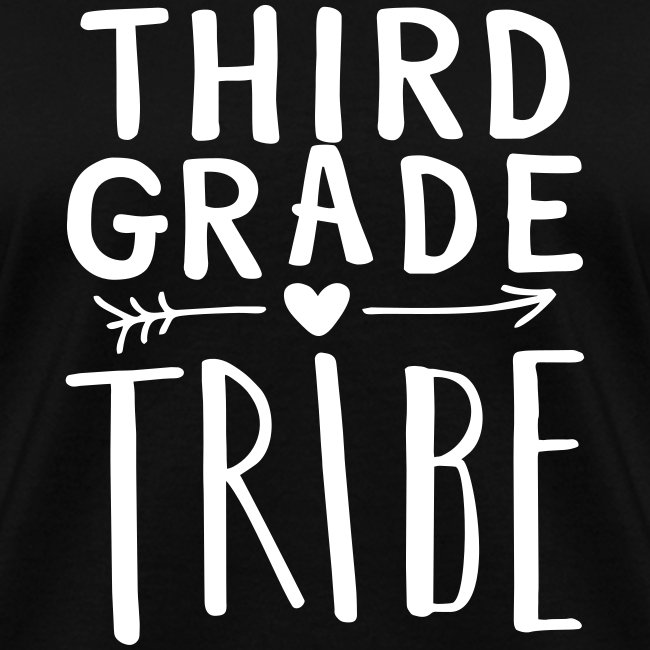 Third Grade Tribe Teacher Team T-Shirts